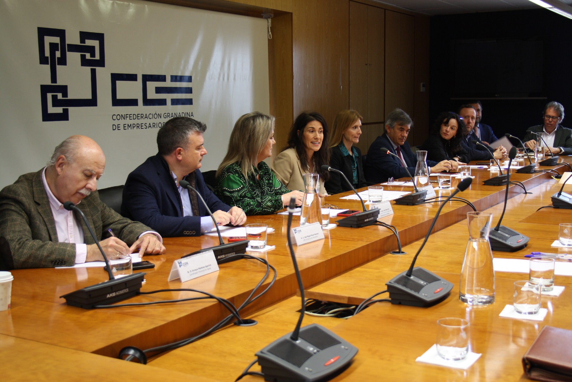 La CGE reúne a empresarios, regantes y organizaciones agrarias en un encuentro de trabajo con la delegada de Agricultura sobre la sequía